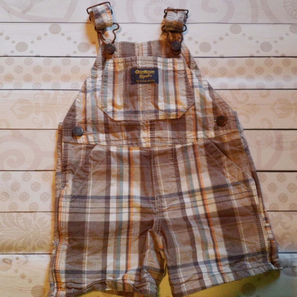 Boys overall shorts